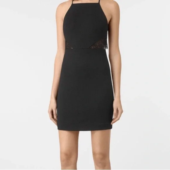sachin and babi light blue dress Mini dress All Saints Black size 4 US in Cotton main image 0